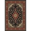 Infinity Home 541035 Barclay Medallion Kashan 5 ft. 3 in. x 7 ft. 3 in. Rectangular Area Rug in Black -Rugs&Mats Official Shop Unbeatablesale20Inc ifnt267xx1200xx7173d5