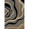 Infinity Home 547056 Barclay Nirvana Waves 6 ft. 7 in. x 9 ft. 6 in. Rectangular Area Rug in Multi/Blue -Rugs&Mats Official Shop Unbeatablesale20Inc ifnt307xx650xx835ed5