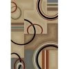 Infinity Home 547827 Barclay Arcs and Shapes 7 ft. 10 in. x 9 ft. 10 in. Rectangular Area Rug in Ivory -Rugs&Mats Official Shop Unbeatablesale20Inc ifnt325xx650xx45b8c0