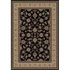 Infinity Home 549337 Barclay Sarouk 7 ft. 10 in. x 9 ft. 10 in. Rectangular Area Rug in Black -Rugs&Mats Official Shop Unbeatablesale20Inc ifnt345xx650xxcf898b