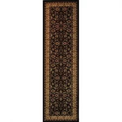 Infinity Home 549332L SAROUK BLACK 2 ft. 3 in. x 9 ft. 6 in. Runner 54933