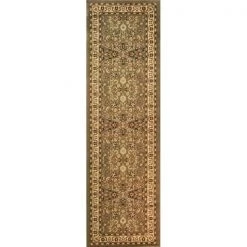Infinity Home 549352L SAROUK GREEN 2 ft. 3 in. x 9 ft. 6 in. Runner 54935
