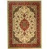 Infinity Home 541025O Medallion Kashan Ivory 5 ft. 3 in. X 6 ft. 10 in. Oval; 54102 -Rugs&Mats Official Shop Unbeatablesale20Inc ifnt849xx650xx9791ee
