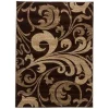Infinity Home 600685 Ruby Leslie Fleur De Lis Brown 5 ft. 3 in. x 7 ft. 3 in. 60068 -Rugs&Mats Official Shop Unbeatablesale20Inc ifnt872xx650xx71b27b
