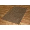 Ixi Echo UNSGIBN.66 Echo 3 x 5 Rectangle Cotton Shag Rug - Brown