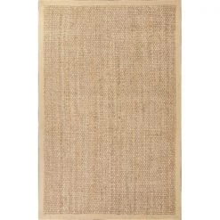 Jaipur Rugs RUG112476 Naturals Textured Jute Taupe-Tan Rug - NAL05