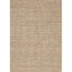 Jaipur RUG101194 Calypso Havana 3.6 in. W x 5.6 in. L Natural Solid Hemp-Jute Woven Rug in Cloud White
