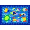 La Rug, Fun Rugs LA Rug OLK-023 1929 Olive Kids Collection - Somethin Fishy Rug - 19 x 29 Inch -Rugs&Mats Official Shop Unbeatablesale20Inc larug019xx650xxa7cd8d