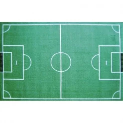 La Rug, Fun Rugs LA Rug FT-134 3958 Fun Time Collection - Soccerfield Rug - 39 x 58 Inch