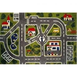 La Rug, Fun Rugs LA Rug FT-5019/96 5178 Fun Time Collection - Streets Rug - 51 x 78 Inch