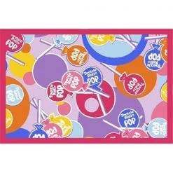 La Rug, Fun Rugs LA Rug TR-02 1929 Tootsie Roll Pop Rug - 19 x 29 Inch