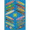 La Rug, Fun Rugs LA Rug ST-22 3958 Surf Time Go Surfing- Multi-Color -Rugs&Mats Official Shop Unbeatablesale20Inc larug1011xx650xx356cc7