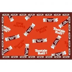 La Rug, Fun Rugs LA Rug TR-03 3958 Tootsie Roll Candy Rug - 39 x 58 Inch