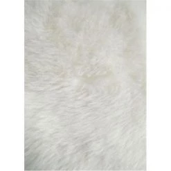 La Rug, Fun Rugs La Rug FLK-008-3958 39 in. x 58 in. Flokati Area Rug - White