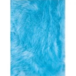 La Rug, Fun Rugs La Rug FLK-011-3958 39 in. x 58 in. Flokati Area Rug - Light Blue