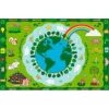 La Rug, Fun Rugs La Rug FT-101 5178 51 in. x 78 in. Fun Time Go Green Area Rug - Multi Colored -Rugs&Mats Official Shop Unbeatablesale20Inc larug1565xx650xxf8a112