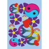 Designs-Done-Right 19 in. x 29 in. Fun Time Lovely Peace Accent Rug -Rugs&Mats Official Shop Unbeatablesale20Inc larug1585xx650xx05bb5d