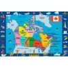 La Rug, Fun Rugs La Rug FT-132 5376 5.25 ft. x 7 ft. 6 in. Fun Time Map of Canada Area Rug - Multi Colored -Rugs&Mats Official Shop Unbeatablesale20Inc larug1615xx650xxb72a62