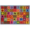 La Rug, Fun Rugs La Rug FT-150 39 in. x 58 in. Fun Time Alphanumeric Fun Kids Rug - Multi Colored