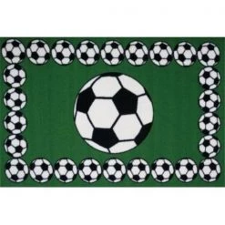 La Rug, Fun Rugs La Rug FT-94-1929 19 in. x 29 in. Fun Time Soccer Accent Rug - Multi Colored