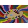 La Rug, Fun Rugs La Rug FT-99 1929 19 in. x 29 in. Fun Time Painting Area Rug - Multi Colored -Rugs&Mats Official Shop Unbeatablesale20Inc larug1646xx650xx4f76cc