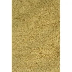 La Rug, Fun Rugs La Rug SH-09 5178 51 in. x 78 in. Fun Shags Area Rug - Yellow