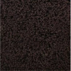 La Rug, Fun Rugs La Rug SHP-36 Shag Plus Area Rug - Dark Chocolate