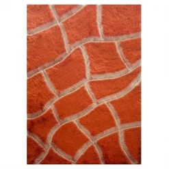 La Rug, Fun Rugs LA Rug DI-78 Dimension Shaggy Area Rug 60 x 88