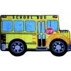 Designs-Done-Right Fun Time Shape School Bus High Pile Rug - 31 x 47 Inch