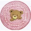La Rug, Fun Rugs LA Rug TSC-238 39RD Supreme Collection Teddy Center Pink Rug - 39 Inch Round -Rugs&Mats Official Shop Unbeatablesale20Inc larug904xx650xx2bf093