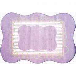 La Rug, Fun Rugs LA Rug TSC-240 3958 Supreme Collection Girls Scalloped Rug - 39 x 58 Inch