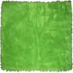 La Rug, Fun Rugs LA Rug FLK-004-3147 Flokati Lime Green- Lime Green