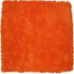 La Rug, Fun Rugs LA Rug FLK-006-3147 Flokati Orange- Orange