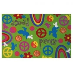 La Rug, Fun Rugs LA Rug; Fun Rugs FT-40 3958 Fun Time-New Peace And Harmony Rug