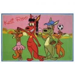 La Rug, Fun Rugs LA Rug; Fun Rugs KR-02 3958 Kelli Roo Dancing Kids Rug