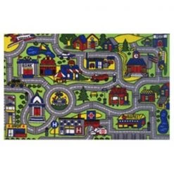 La Rug, Fun Rugs LA Rug; Fun Rugs FT-103 5178 Driving Time Kids Fun Rug by Fun Rugs