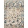 Loloi Rugs Loloi ANASAF-07SALB2780 Anastasia Rectangular Area Rug; Sand & Light Blue; 96 in. -Rugs&Mats Official Shop Unbeatablesale20Inc llrg04667xx650xx4b7ba0