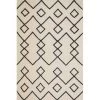 Loloi Rugs ADLEAW-04IV005076 5 ft. x 7 ft. 6 in. Adler Rectangular Shape Hand Woven Area Rug; Ivory -Rugs&Mats Official Shop Unbeatablesale20Inc llrg047xx650xxa7a124