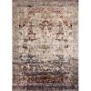 Loloi Rugs Loloi ANASAF-08SLML6792 Anastasia Rectangular Area Rug; Slate & Multi; 110 in. -Rugs&Mats Official Shop Unbeatablesale20Inc llrg05081xx650xx798b12