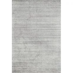 Loloi Rugs BARKBK-01SI005076 5 ft. x 7 ft. 6 in. Barkley Rectangular Shape Hand Loomed Area Rug; Silver