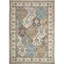 Nourison 18398 Modesto Area Rug Collection Bge 5 ft 3 in. X7 ft 3 in. Rectangle