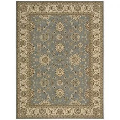 Nourison 17840 Persian Crown Area Rug Collection Blue 9 ft 3 in. x 12 ft 9 in. Rectangle