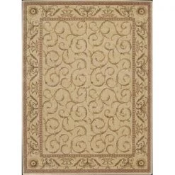 Nourison 82455 Somerset Area Rug Collection Ivory 3 ft 6 in. x 5 ft 6 in. Rectangle