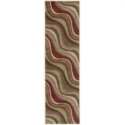 Nourison 466 Somerset Area Rug Collection Multi Color 2 ft 3 in. x 8 ft Runner