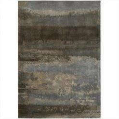 Truth Calvin Klein Calvin Klein Rugs 55840 Ck10 Luster Wash Area Rug Collection Slate 8 ft 3 in. x 11 ft Rectangle