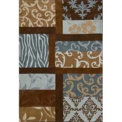 Nourison 7623 CONTOUR; CON11; MULTICOLOR; 3.5 ft. x 5.5 ft. Rug