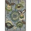 Nourison 11582 Fantasy Area Rug Collection Aqua 5 ft x 7 ft 6 in. Rectangle -Rugs&Mats Official Shop Unbeatablesale20Inc nrsn944xx650xx1ee455