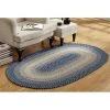 Better Trends BRWB6RBLU Wool Bridge Braided Rug; Blue - 6 ft. Round -Rugs&Mats Official Shop Unbeatablesale20Inc pnos123xx650xxd6227e