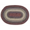 Better Trends BRWB2748CR Wool Bridge Braided Rug; Cranberry - 27 in. -Rugs&Mats Official Shop Unbeatablesale20Inc pnos141xx650xx5a3bf0