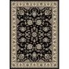Radici Usa Inc Radici 1426-0012-BLACK Alba Rectangular Black Traditional Italy Area Rug; 7 ft. 9 in. W x 11 ft. H -Rugs&Mats Official Shop Unbeatablesale20Inc rdci003xx650xx7ada2b
